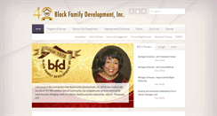 Desktop Screenshot of blackfamilydevelopment.org